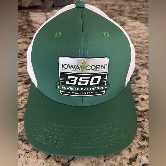 Nascar Other - Iowa Corn 350 Green and White Cap